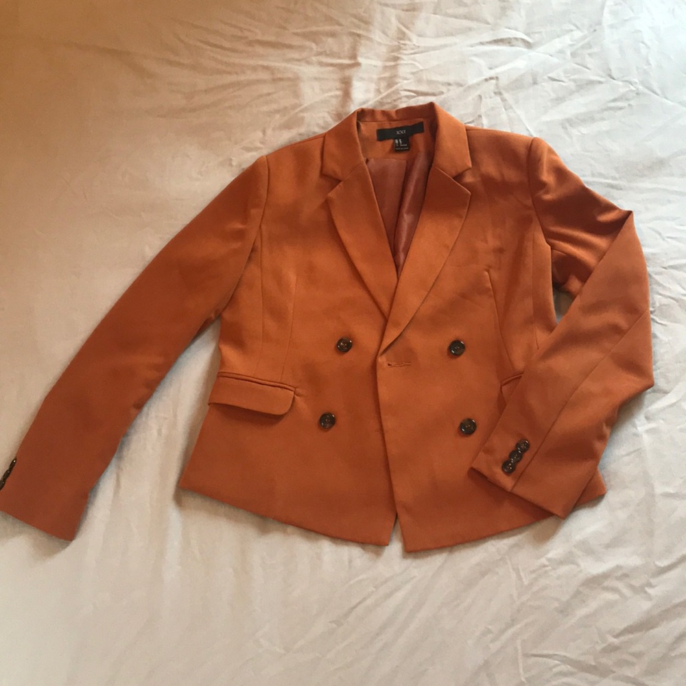 NWOT Forever 21 Rust Colored Blazer